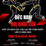 Điều Lệ Giải Vô Địch Câu Lạc Bộ Đức Nam Nhị Khúc Côn Toàn Quốc Lần IV/2024